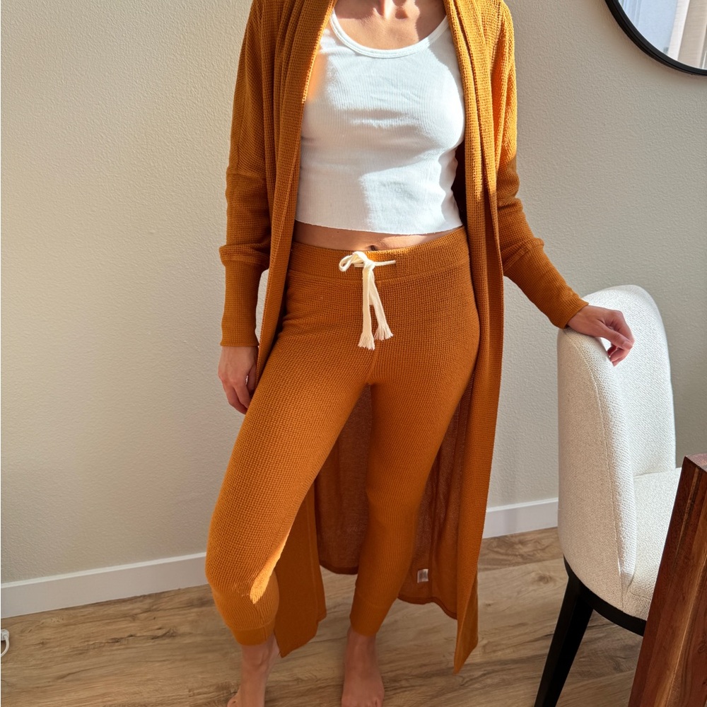 Free People Mustard Lounge Set - Picture 2 of 6